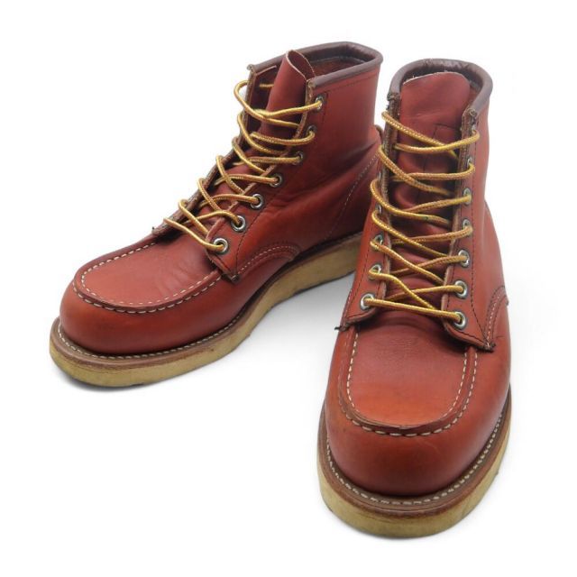 RED WING LOT 8875 6INCH CLASSIC MOC BROWN サイズ25.0cm 箱無 レッド ウィング ロット8875 6インチ クラッシックモック アメリカ製 シューズ ブーツ 大名店