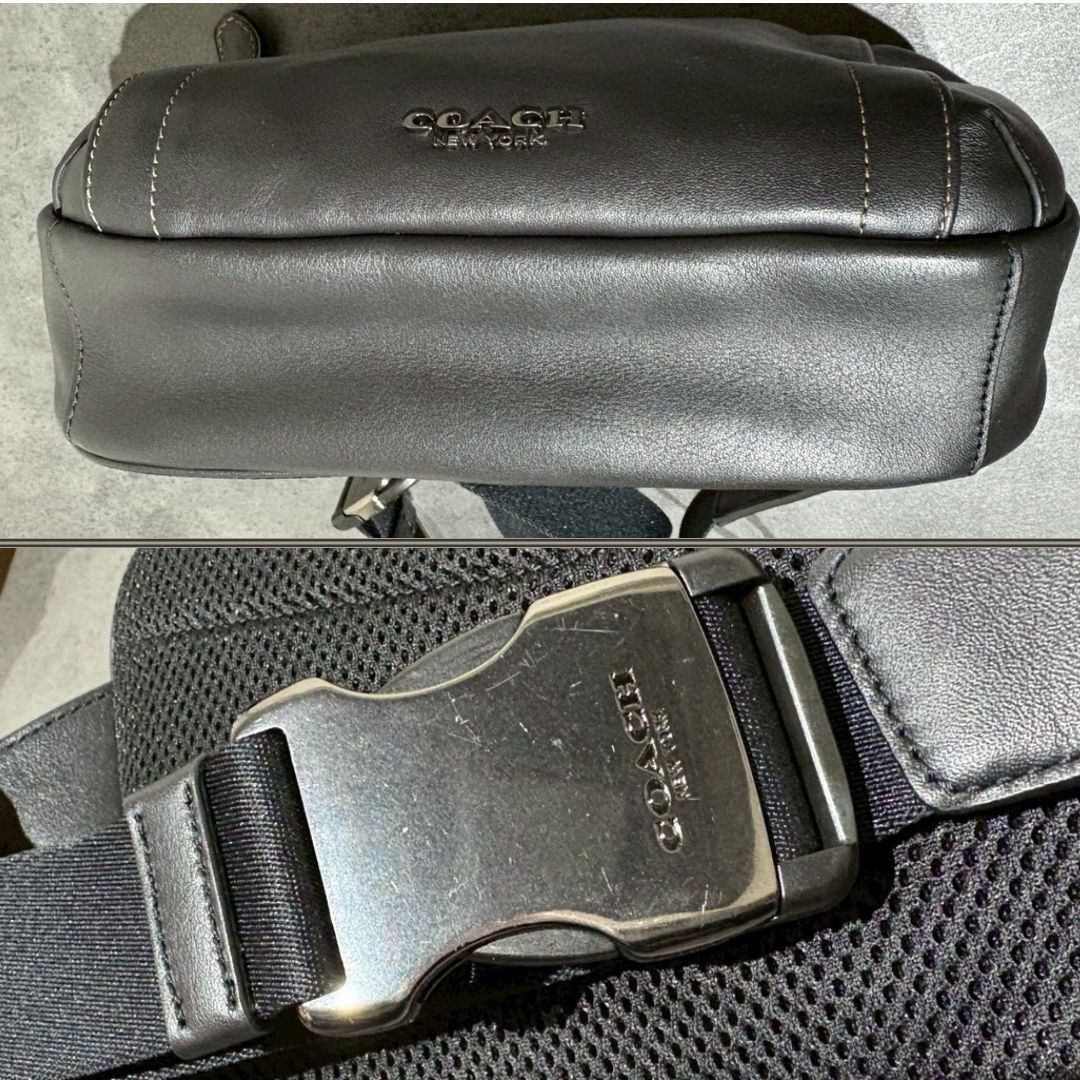 コーチ COACH レザーウエストバッグ ショルダーバッグ ボディバッグ