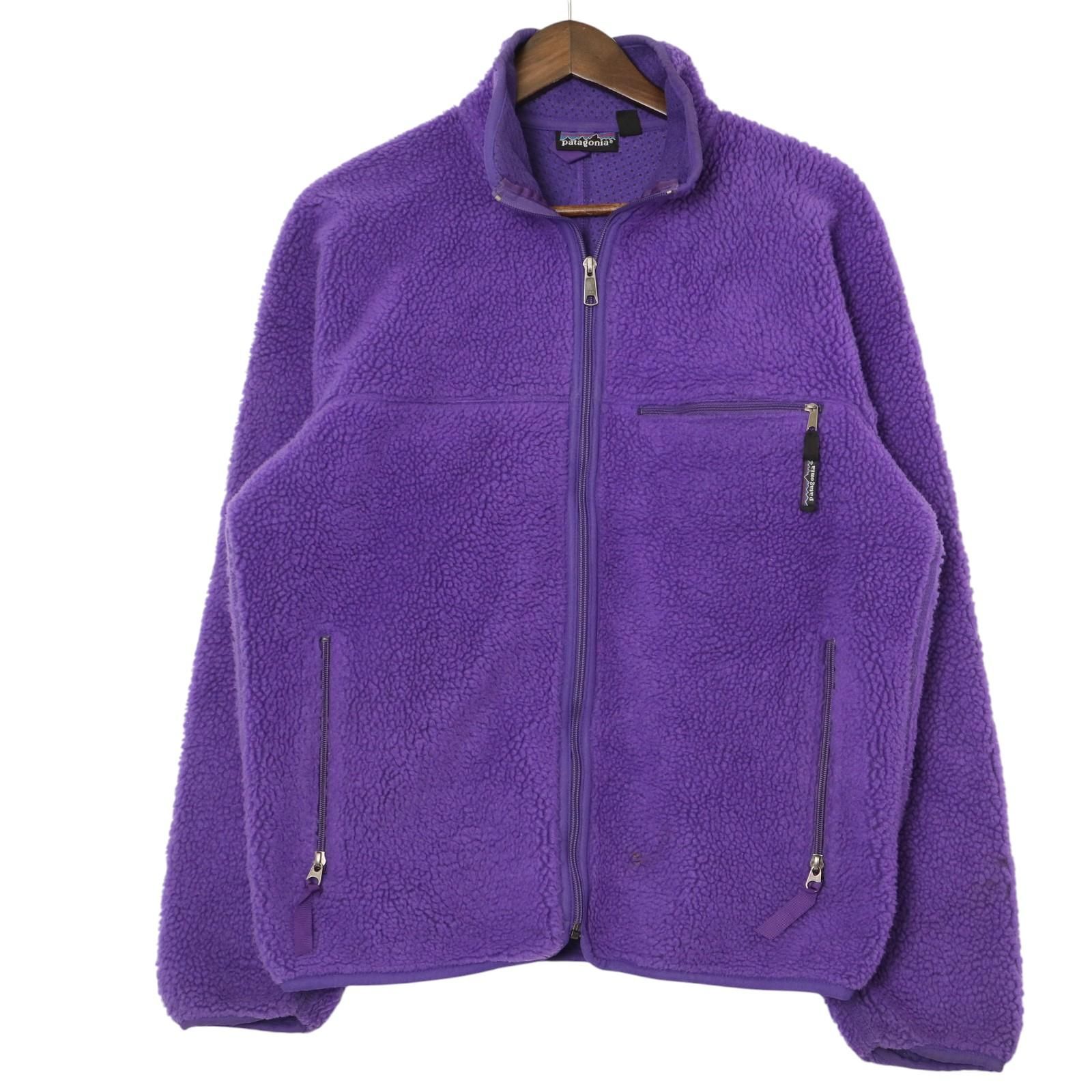 90年代 USA製 patagonia パタゴニア ベビーレトロカーディガン 