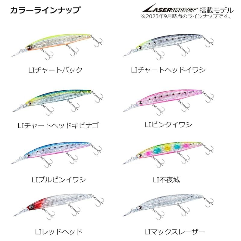 ダイワ(DAIWA) ミノー/ルアー SLZセットアッパー125SDR-LI LIブルピン