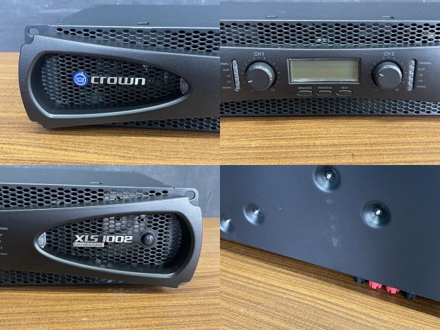 AMCRON XLS1002 DRIVECORE パワーアンプ 中古現状品 AMCRON XLS1002 DRIVECORE パワーアンプ 中古現状品 CROWNクラウン