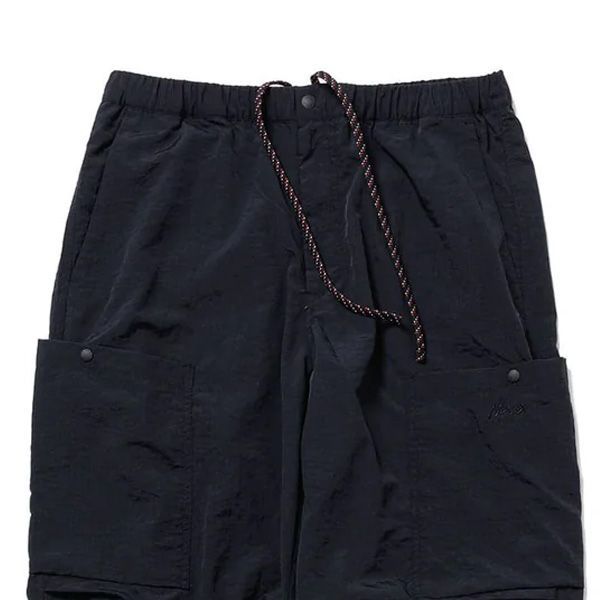 ナンガ ナイロンタッサー カーゴパンツ　L ブラック NANGA（ナンガ）NYLON TUSSERシリーズから春の新作が登場