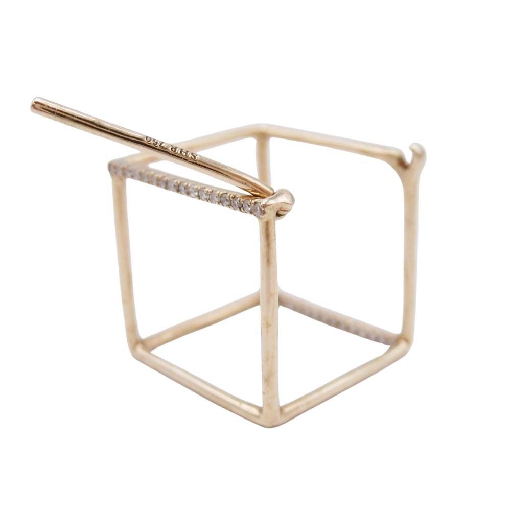 shihara Square Earring 15 シハラ スクエア ピアス Diamond Square