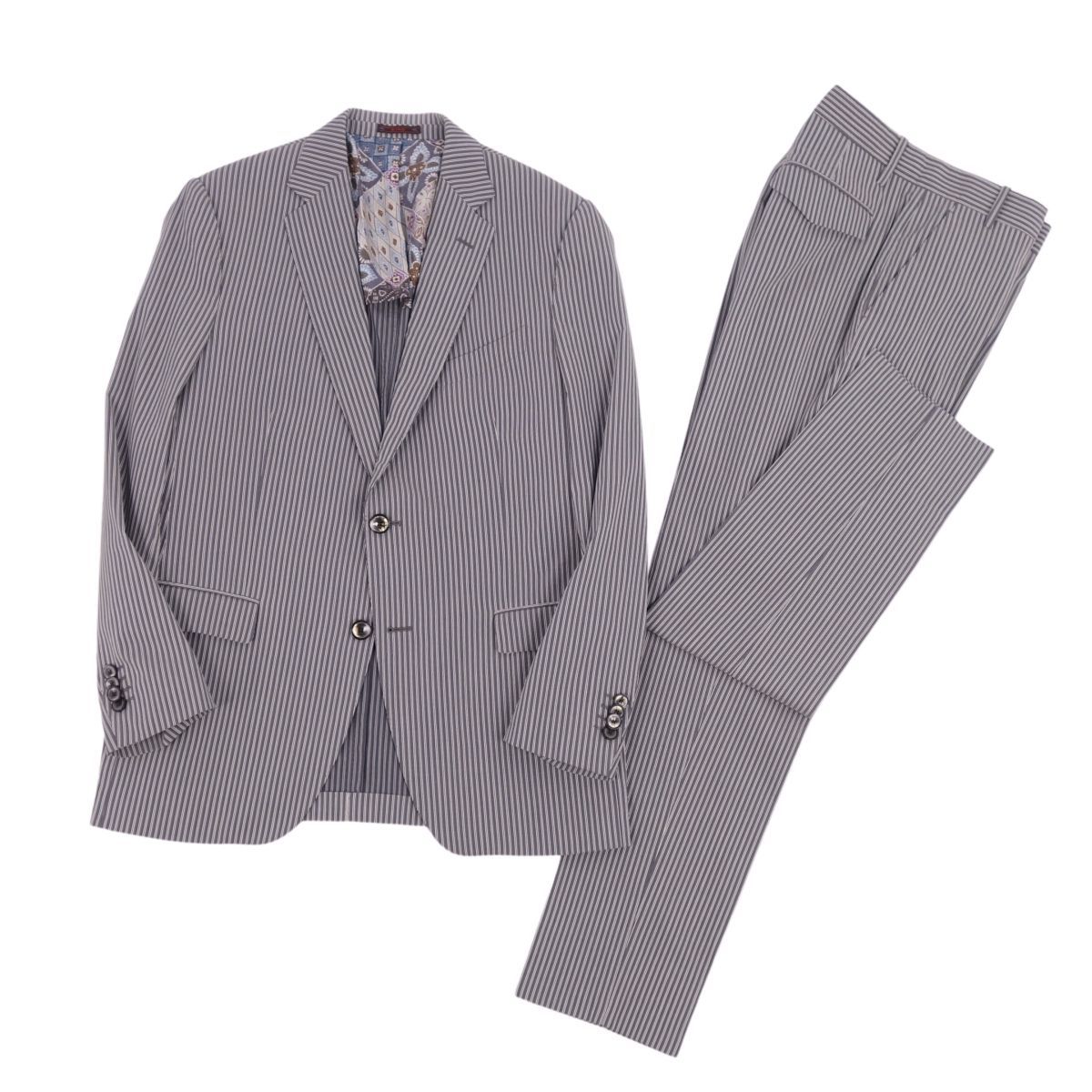 極美品 エトロ ETRO セットアップ スーツ ジャケット スラックス