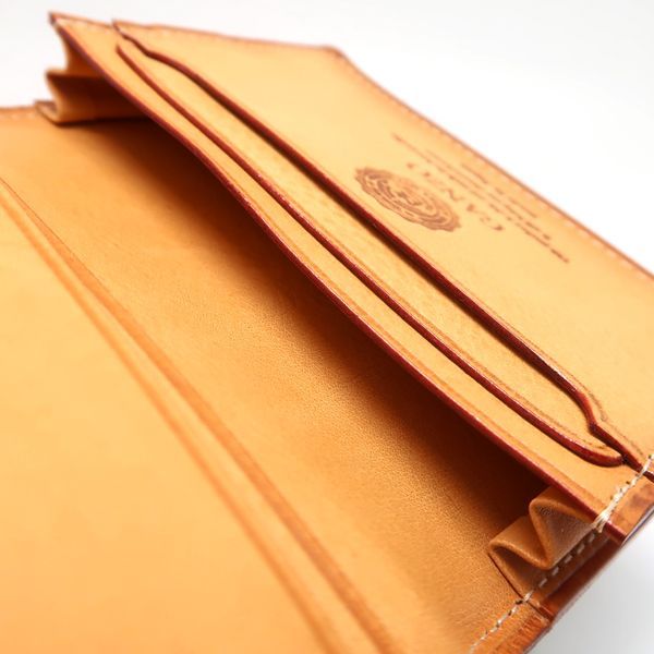 GANZO カードケース THIN BRIDLE シンブライドル 通しマチ名刺入れ