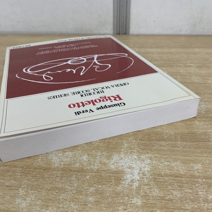 △01)【1点限り!】リゴレット/Rigoletto/OPERA VOCAL SCORE