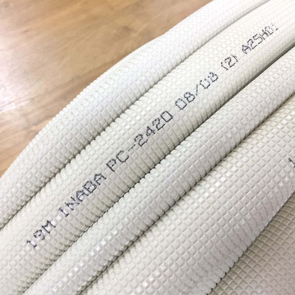 INABA DENKO 因幡電工 エアコン用被覆銅管 ペアコイル 6.35×0.8+12.70