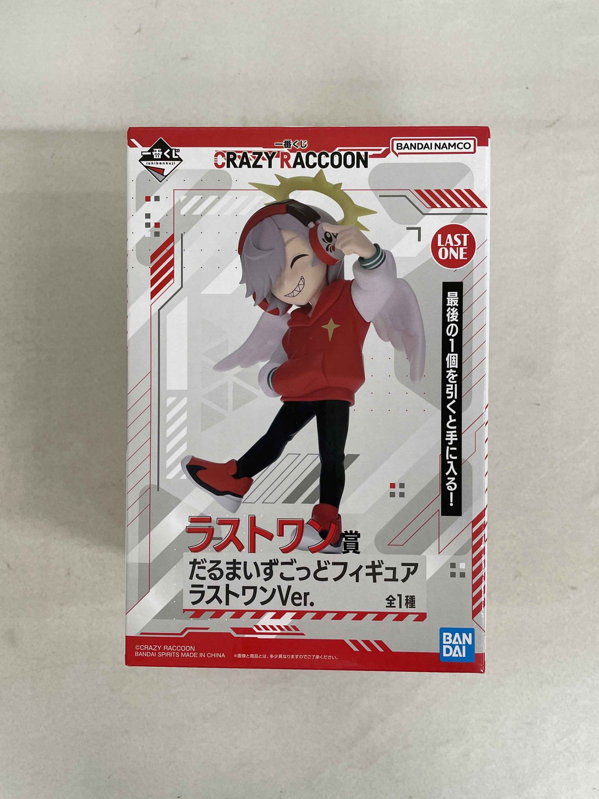 【未開封】ラストワン賞 だるまいずごっどフィギュア ラストワンVer. 一番くじ CRAZY RACCOON
