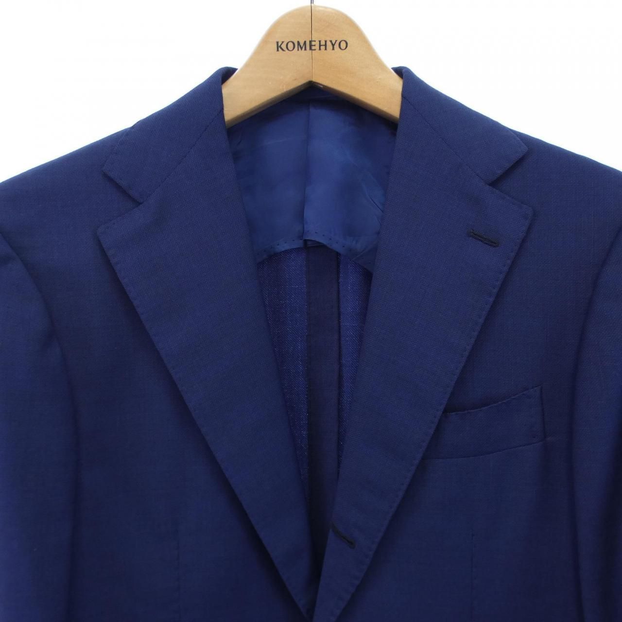 GIORGIO ARMANI ダブルセットアップスーツ 濃紺/UW347