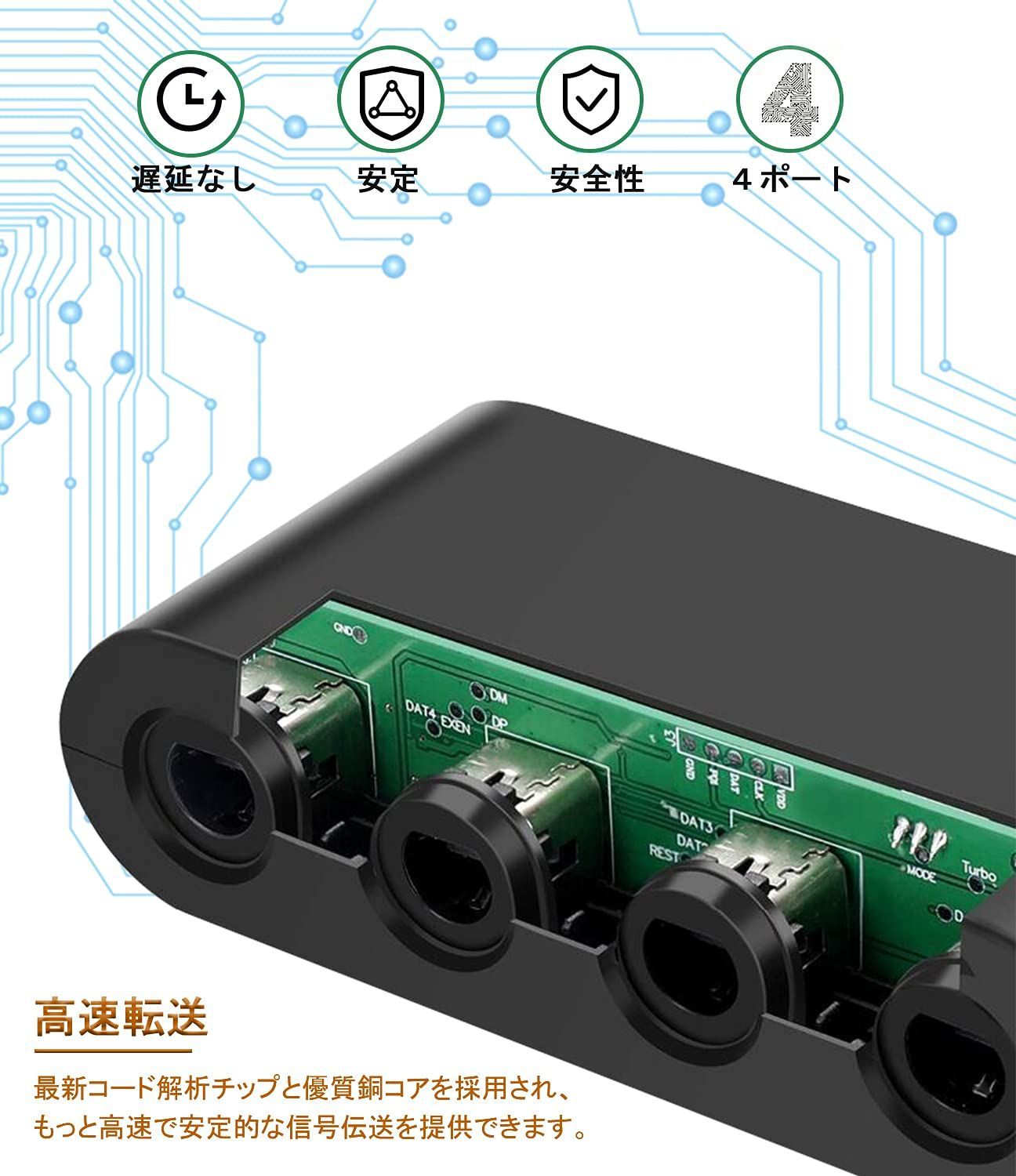 Nintendo Switch - Nintendo Switch スマッシュブラザーズ gcコン接続タップ付き ニンテンドー ゲームキューブ コントローラの使いかた｜Nintendo
