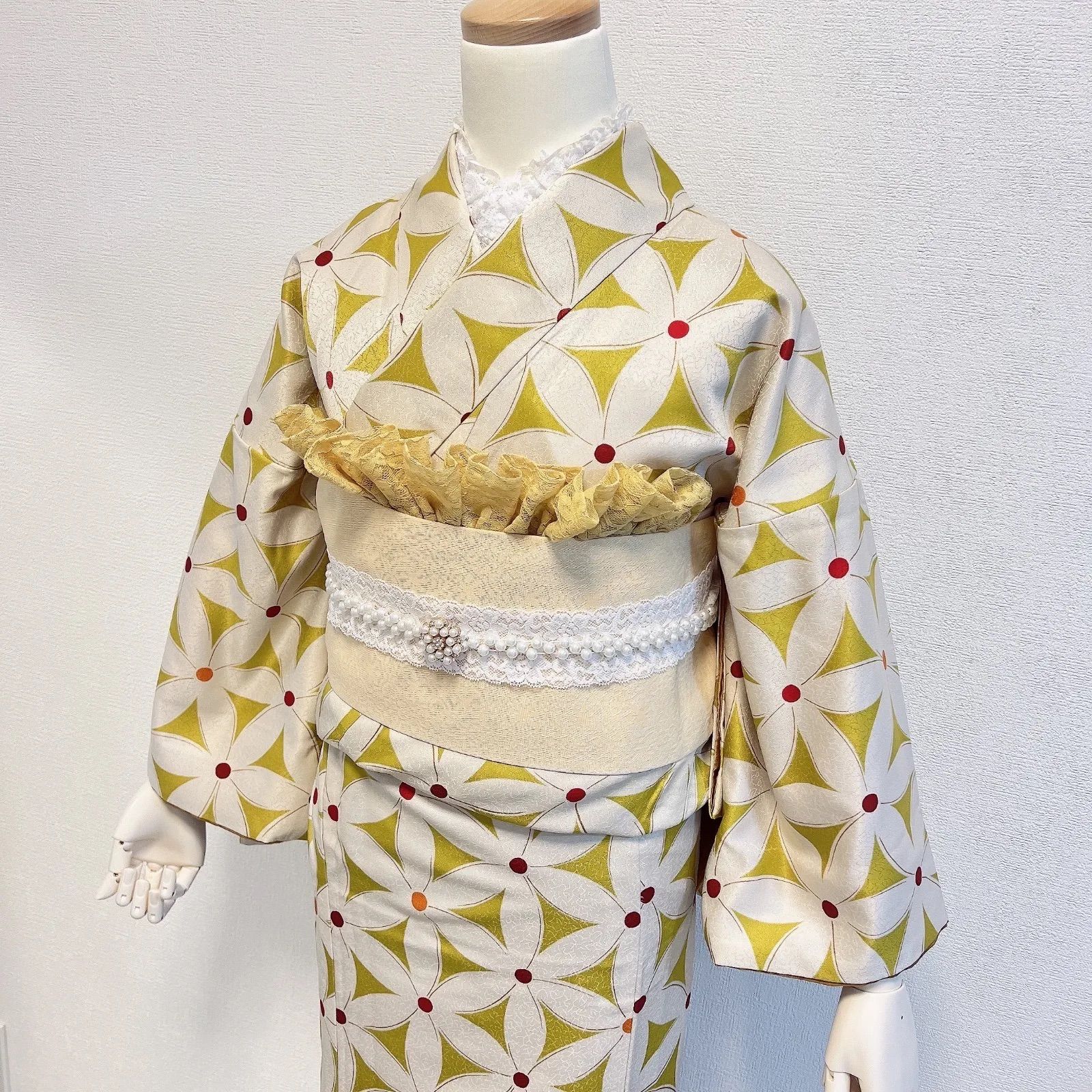 誉田屋源兵衛 芭蕉通風段文 市松 黒 半幅帯 半巾帯 夏帯 アバカ 誉田屋