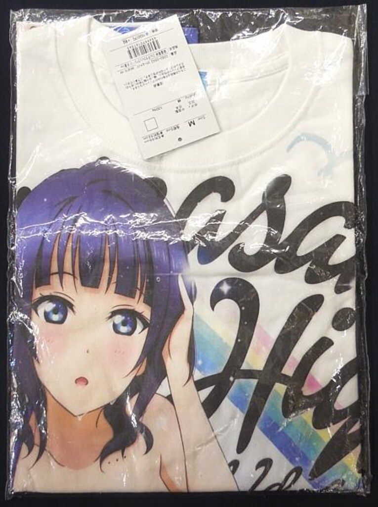 二次元COSPA/ラブライブ!虹ヶ咲学園スクールアイドル同好会/フルグラフィックTシャツ/朝香果林 水着 Ver./ホワイト/Mサイズ(日本サイズ)