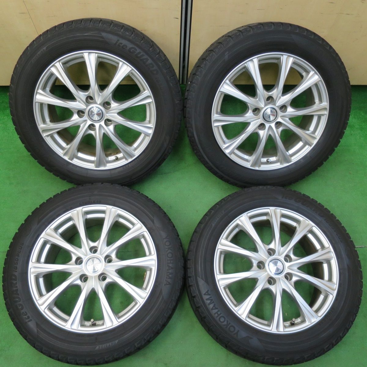 Yokohama 215/60R17 冬用タイヤ ホイールセット 215⁄60r17 ホイール