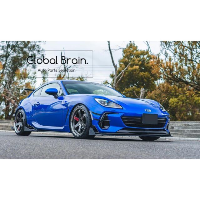 スバル BRZ ZD8 STI フロント リップ スプリッター用 ウィングレット