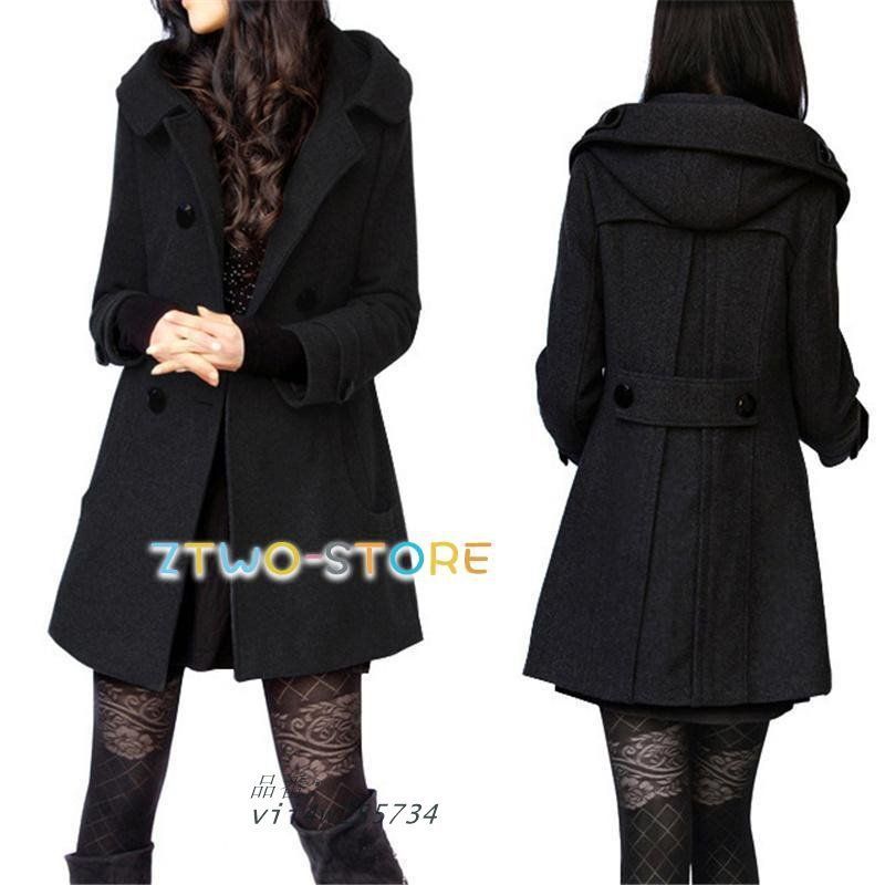 チェスターコート レディース 秋冬 厚手 ロングコート ラシャコート トレンチコート フード付き 女性用 おしゃれ Pコート メルトンコート vii4w255734