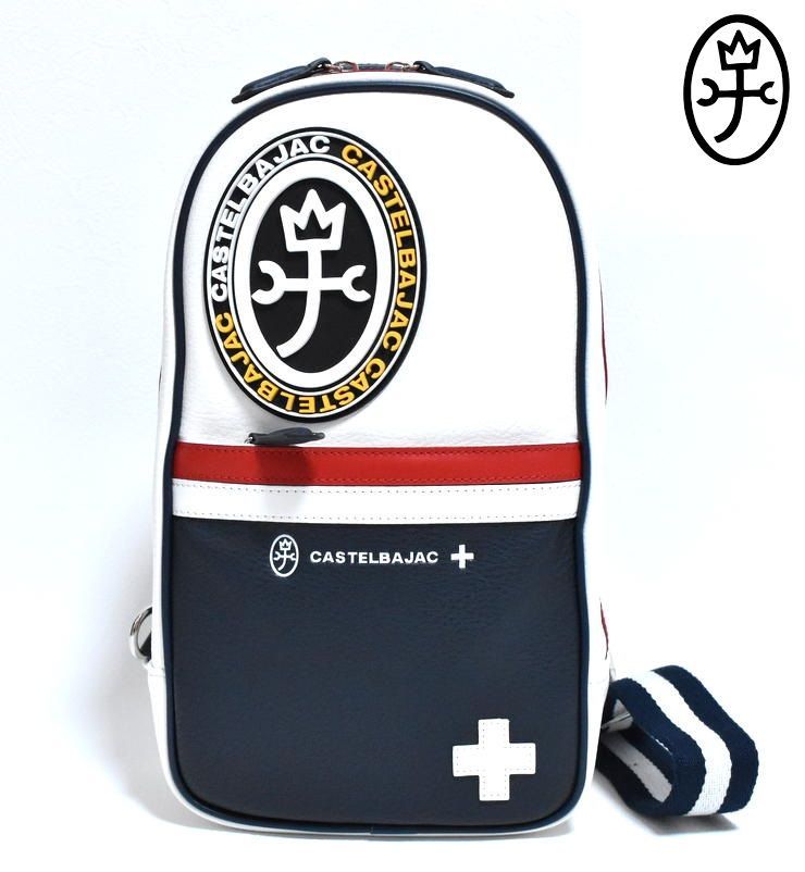 新品 CASTELBAJAC【ミック】ワンショルダーバッグ 039931 ホワイト 