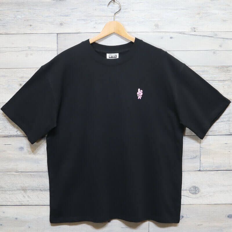 【BT21】 BT21バンド半袖Tシャツ(ブラック) 送料無料 BT21 BTS 半袖 Tシャツ ティーシャツ 半袖Tシャツ