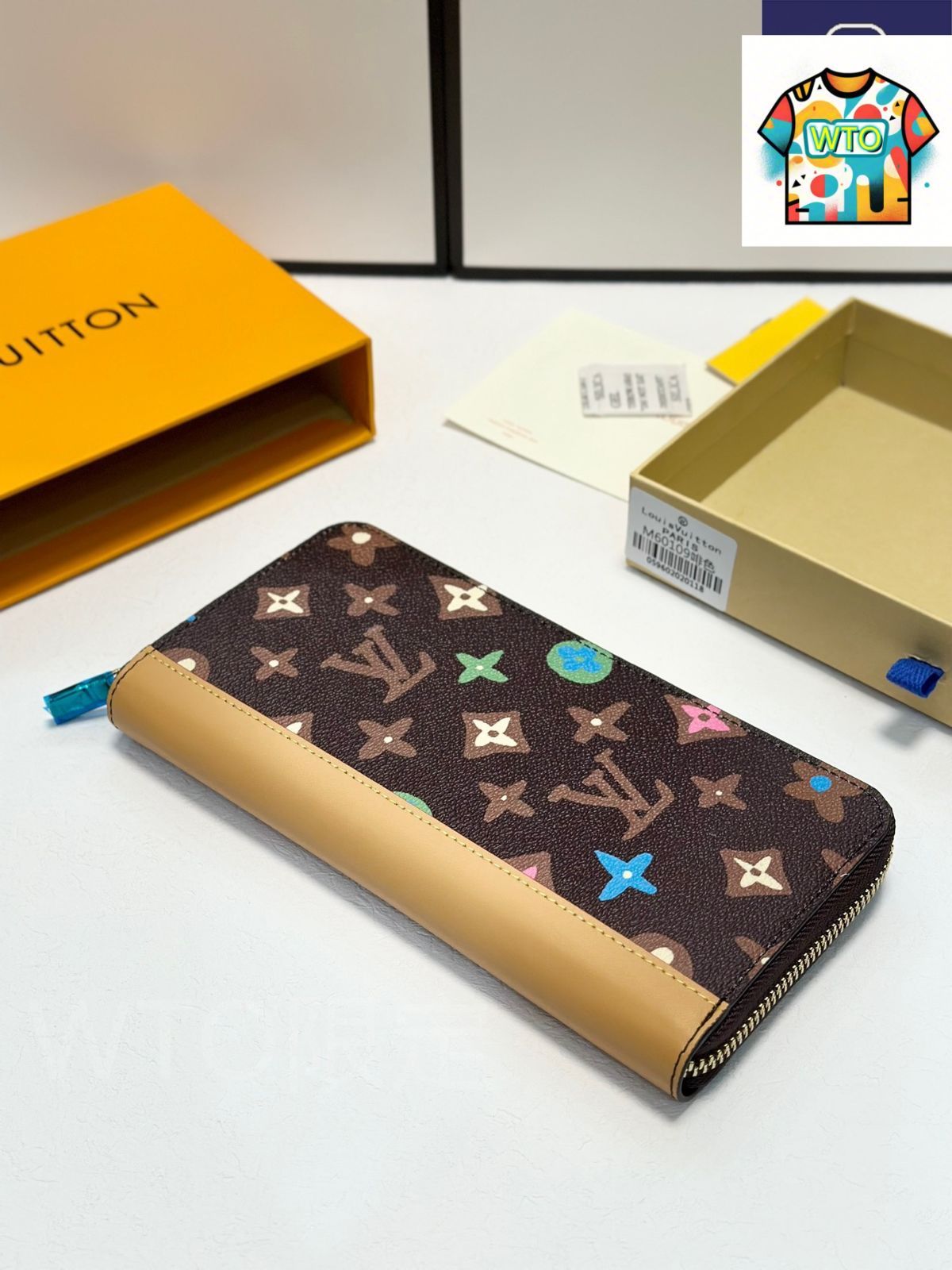 ジッパー縦型財布 丈夫で実用的な帆布製