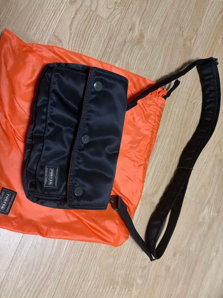 ポーター オールニュー タンカー ENVELOPE エンベロープ ブラック バッグ