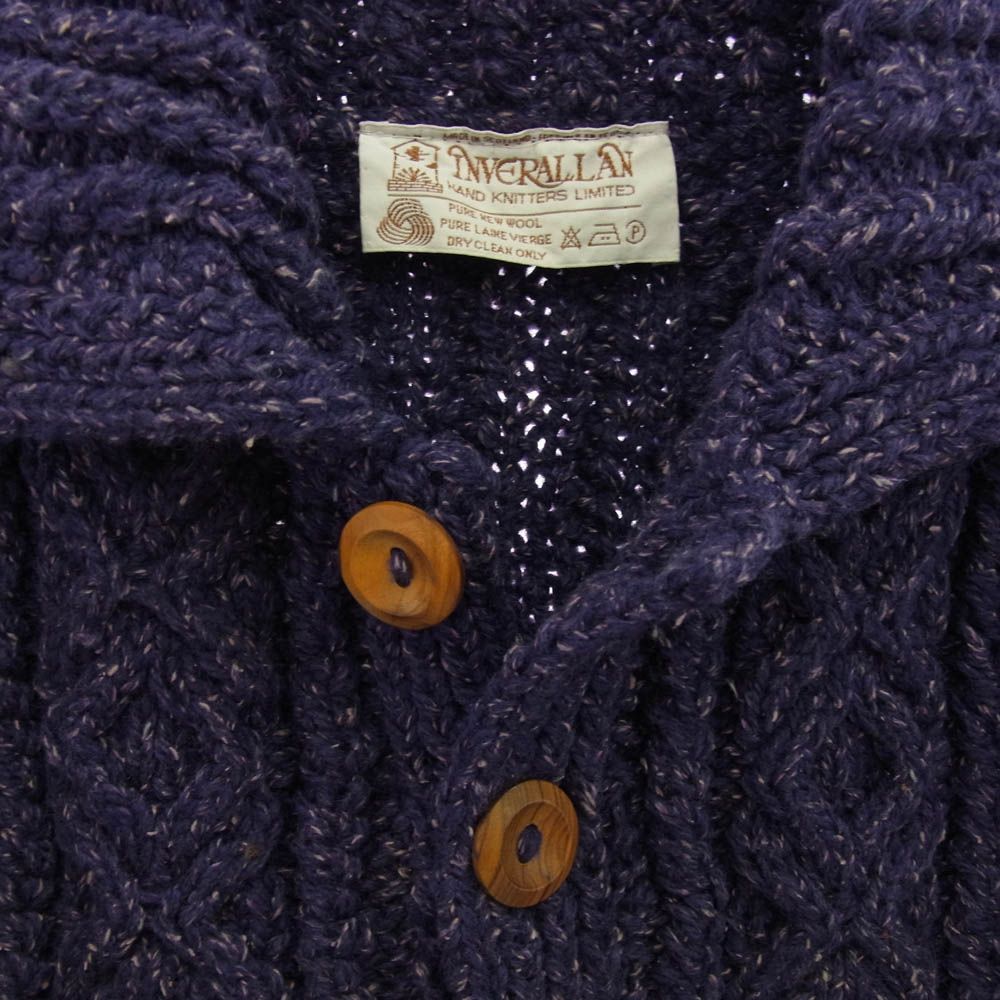INVERALLAN インバーアラン 茶タグ 3A LUMBER CARDIGAN ランバー