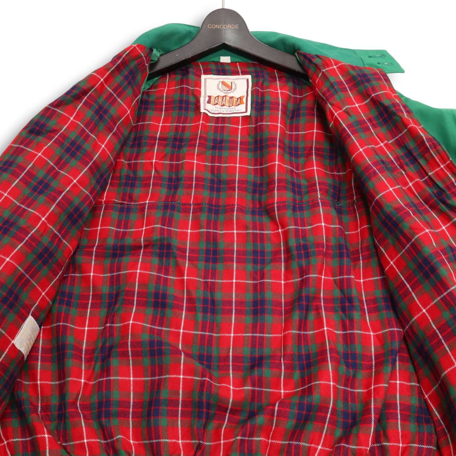 80s☆ BARACUTA バラクータ 台湾製☆ G9 裏チェック柄 ハリントン 