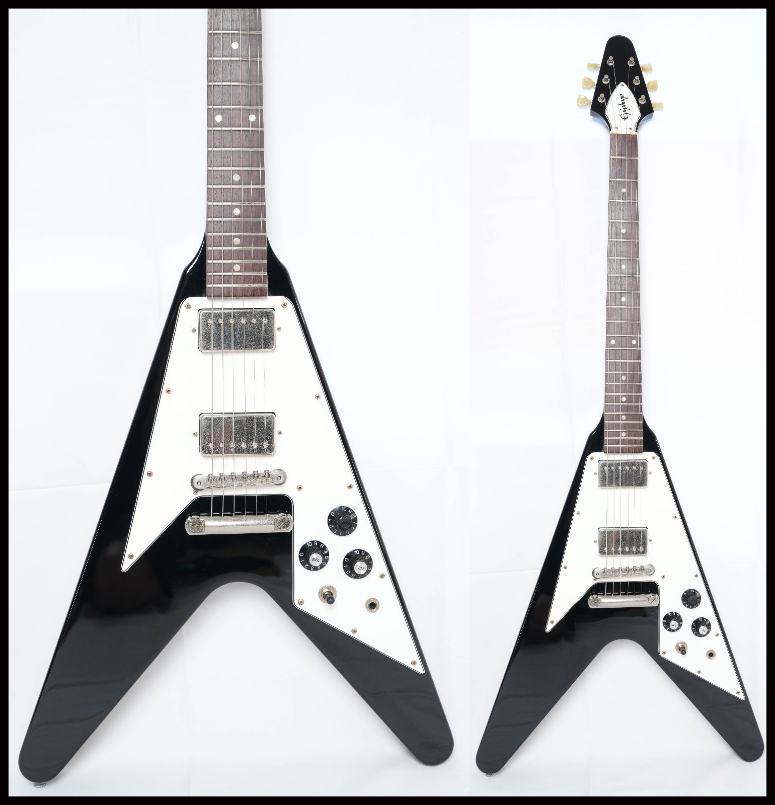 ☆Epiphone Japan☆FV-70 BLACK 1998年製 Flying V 状態良好