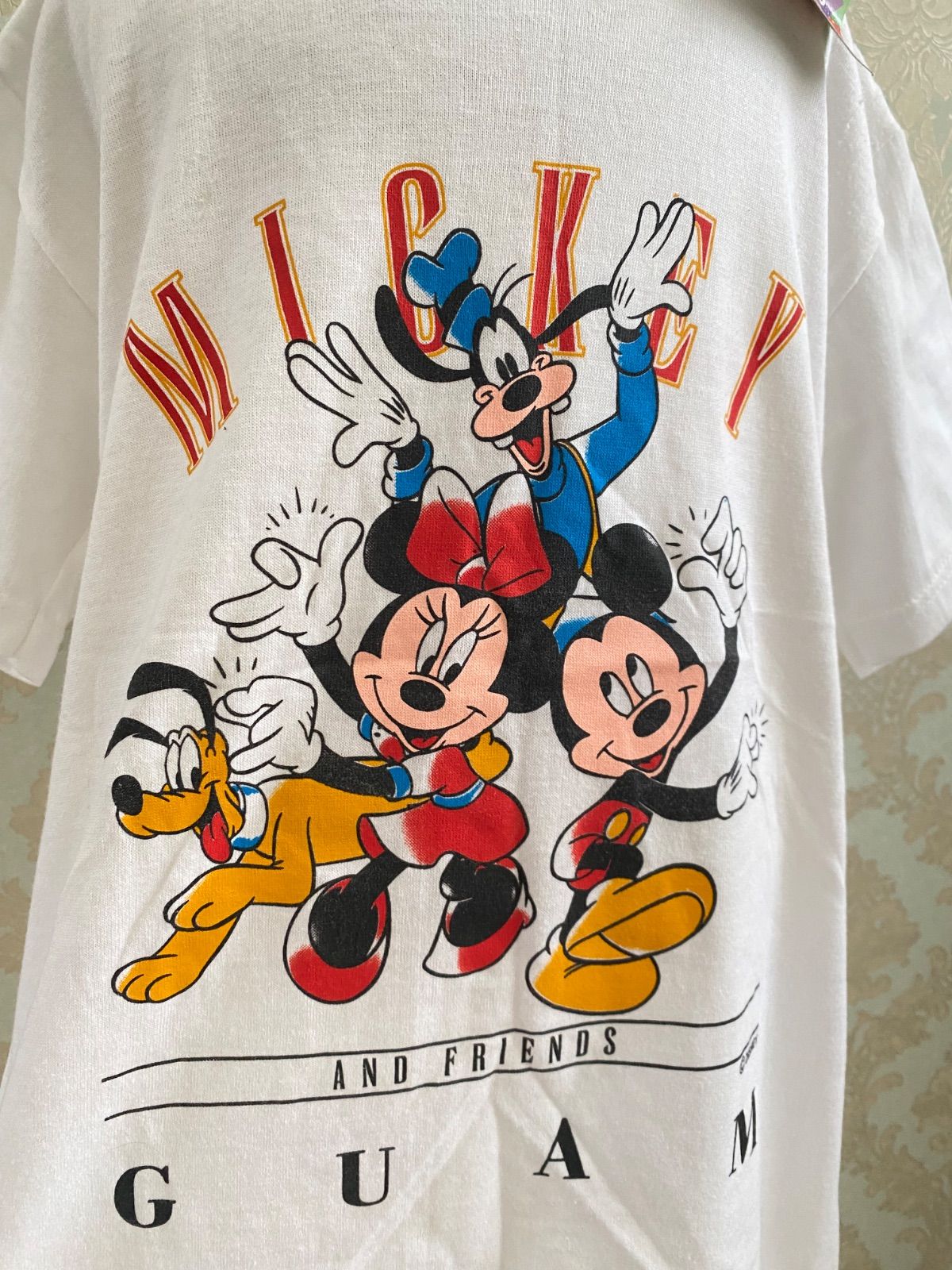 Size 130】dead stock USA製 ミッキー ミニー グーフィー プルート 