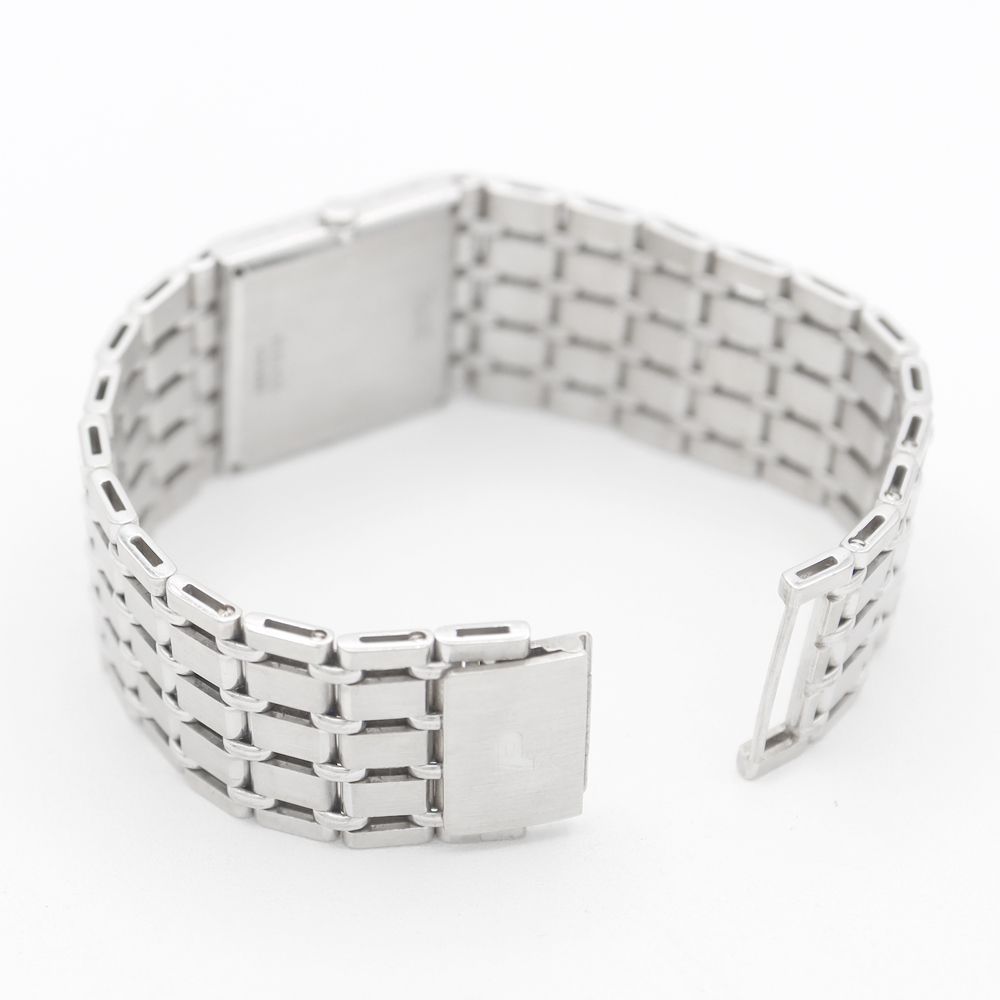 PIAGET ピアジェ スクエア 9131 K51 メレダイヤ 4Pサファイア K18WG