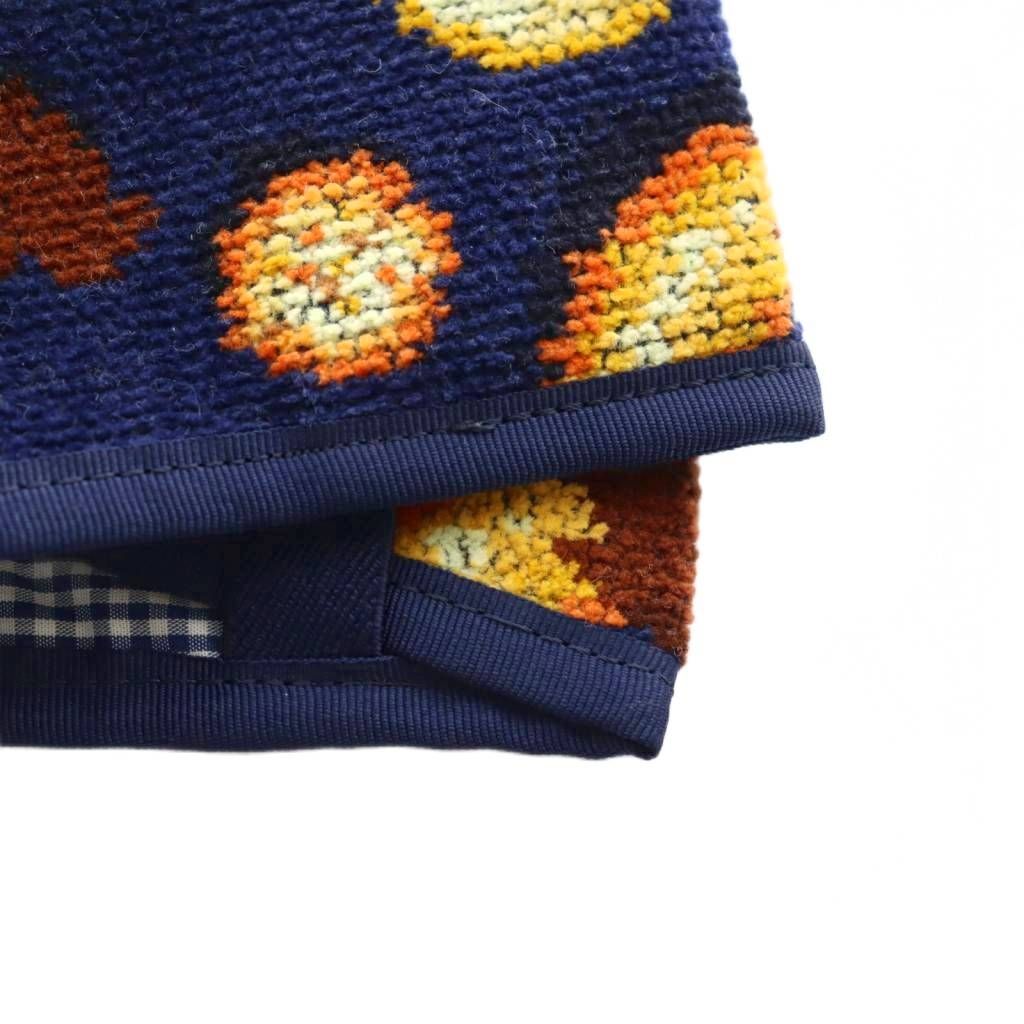 フェイラー FEILER ブックカバー フィーカタイム マルチカラー 紺 ネイビー 黄色 イエロー |SS OS SKLAD-KIRPICHA_RU