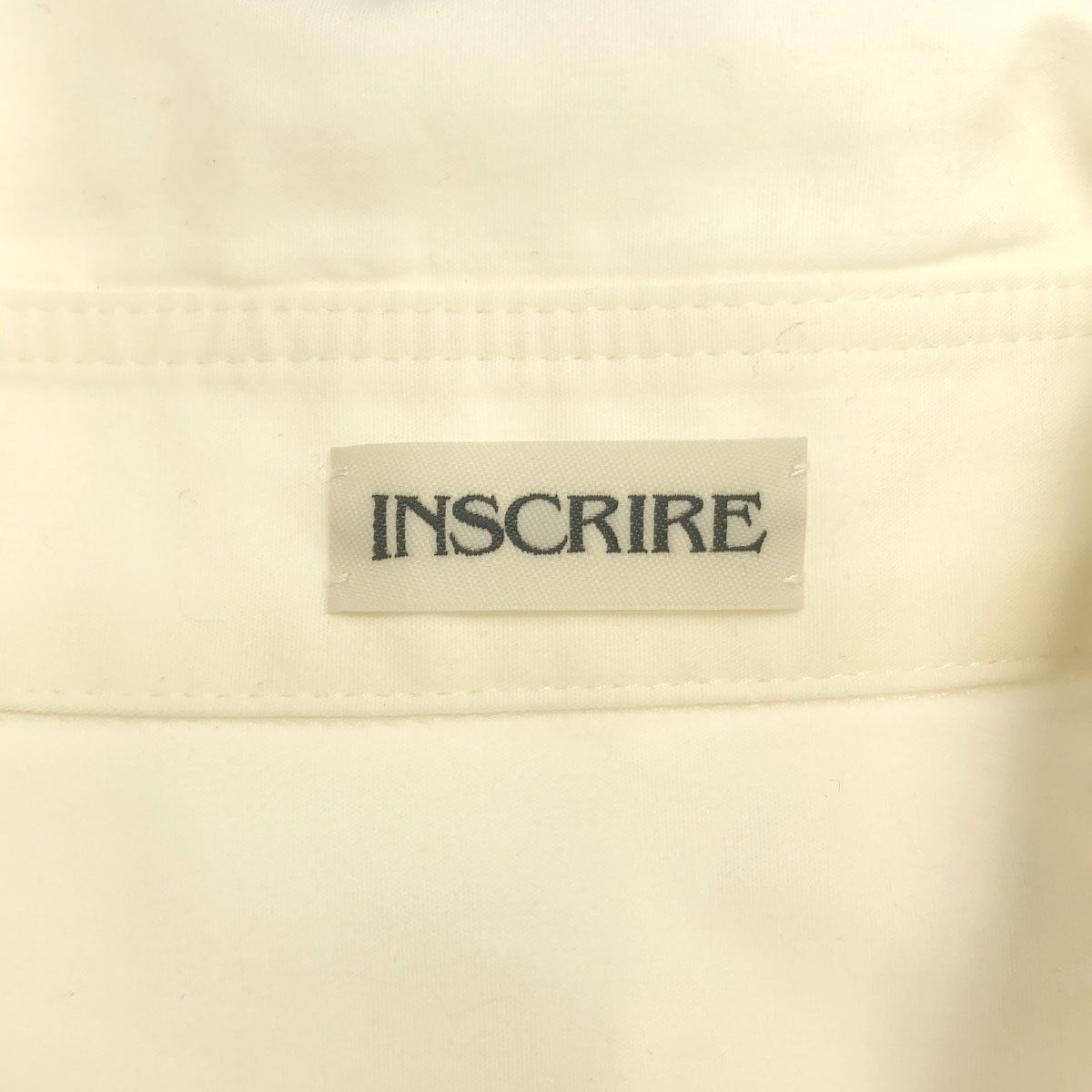 お礼や感謝伝えるプチギフト INSCRIRE アンスクリア 22SS エンブロイダリーコットンシャツ シャツ+ブラウス(長袖+七分)