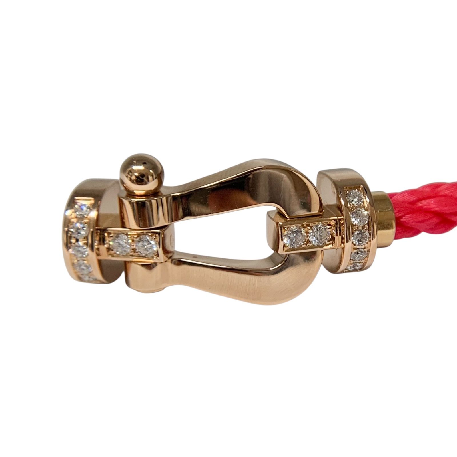 中古】FRED フレッド フォース10ブレスレット/LM/ハーフダイヤ PG