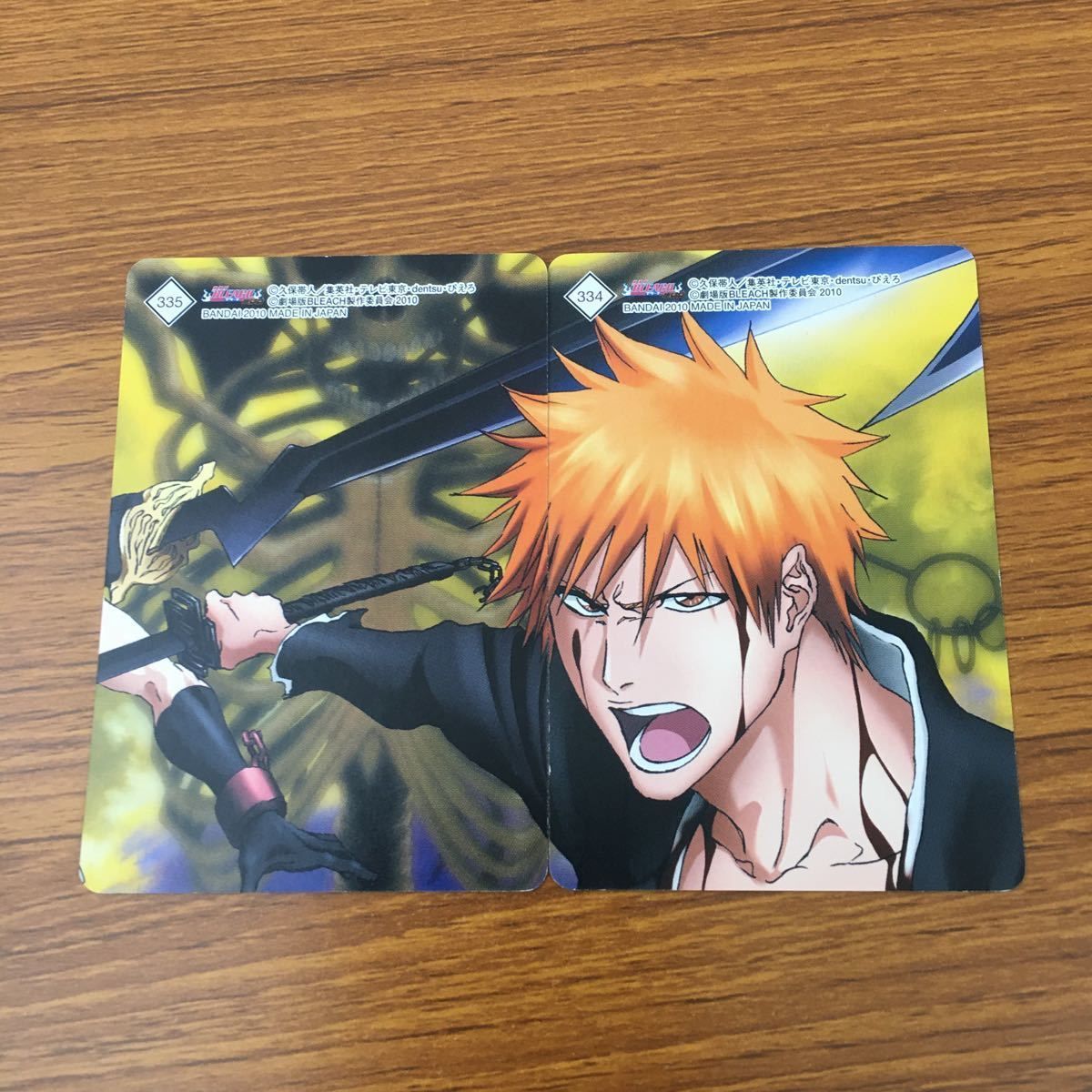 黒崎一護 カラ鉄 ポストカード　BLEACH BLEACH ブリーチ 黒崎一護 ポストカード コースター等 9点セット