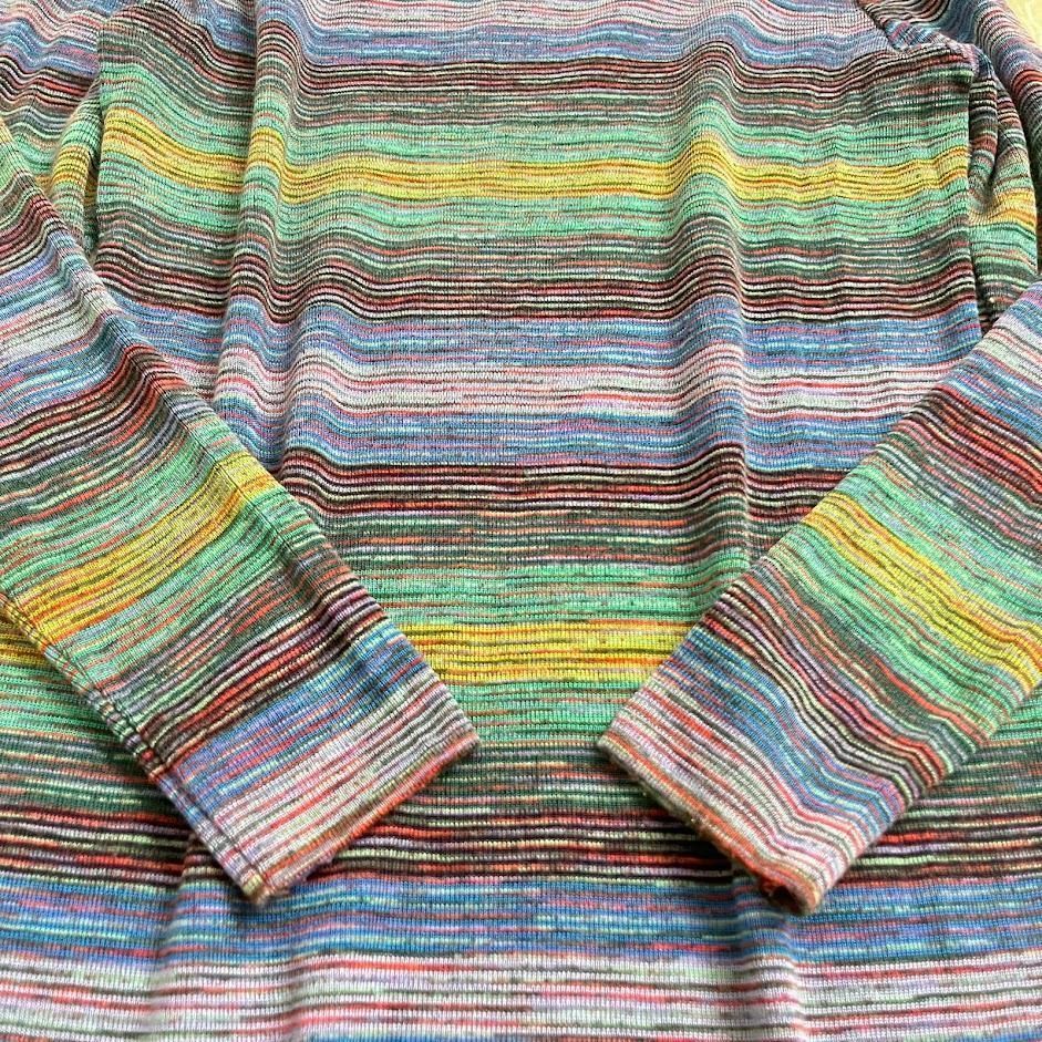 ミッソーニ　オレンジタグ　ワンピース　チュニック　マルチカラー 最高級オレンジタグ 美品】MISSONI ミッソーニ ワンピース
