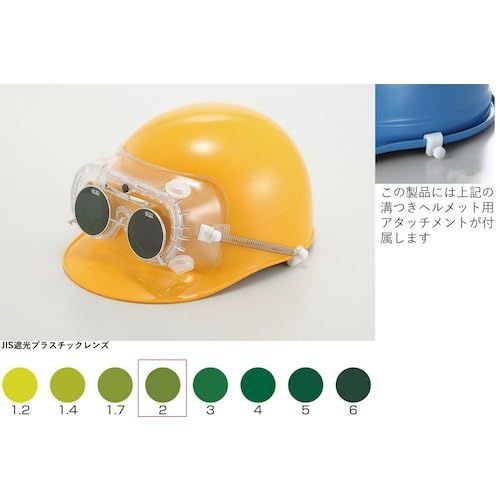 2営業日で発送 トーアボージン 遮光めがね付きゴーグル 4010FUCSB TBP2 4010FUCSBTBP2 4645
