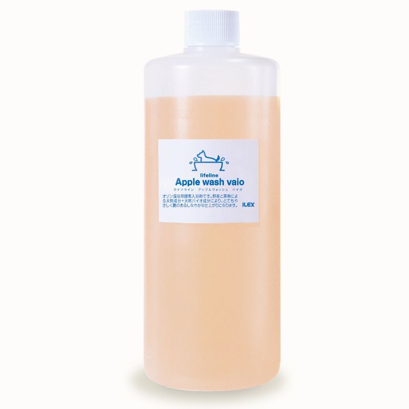 獣医師監修犬猫用酵素温浴剤 アップルウォッシュバイオ 1kg