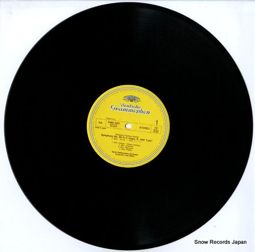 レコード】カール・ベーム モーツァルト：交響曲第36番