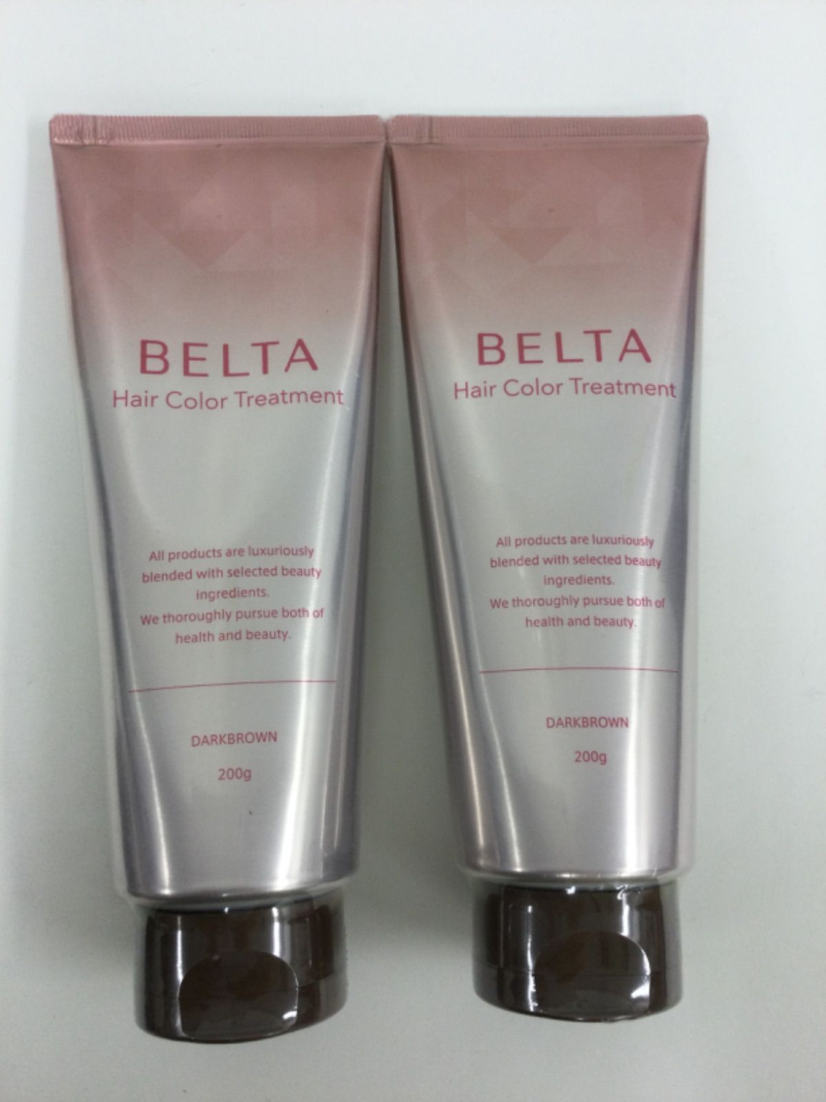 G50 BELTA ベルタ ヘアカラートリートメント ダークブラウン 200g×2個セット