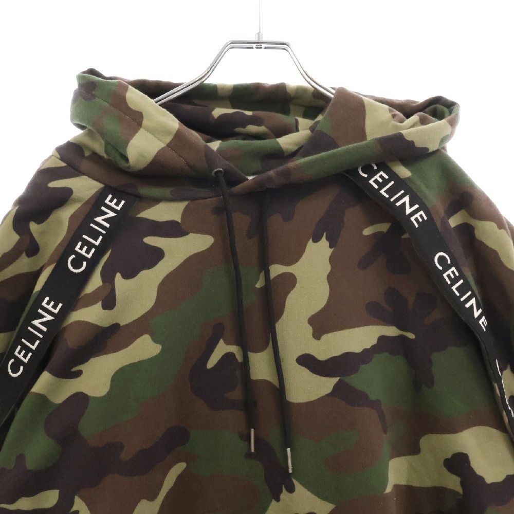 CELINE (セリーヌ) 23AW Bands Hoodie カモフラージュ 迷彩柄