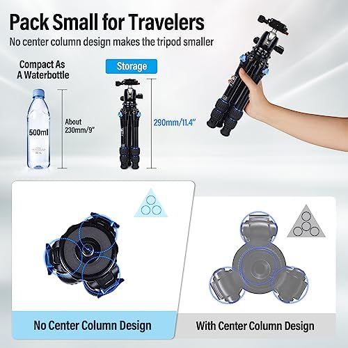 カメラ用アルミニウム製卓上三脚