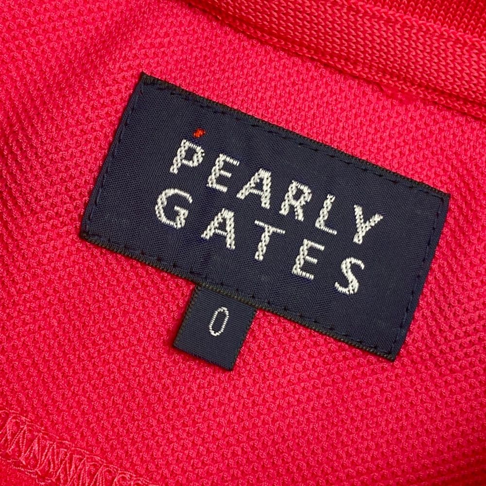 サイズ：0 PEARLY GATES パーリーゲイツ 半袖ポロシャツ ニコちゃん