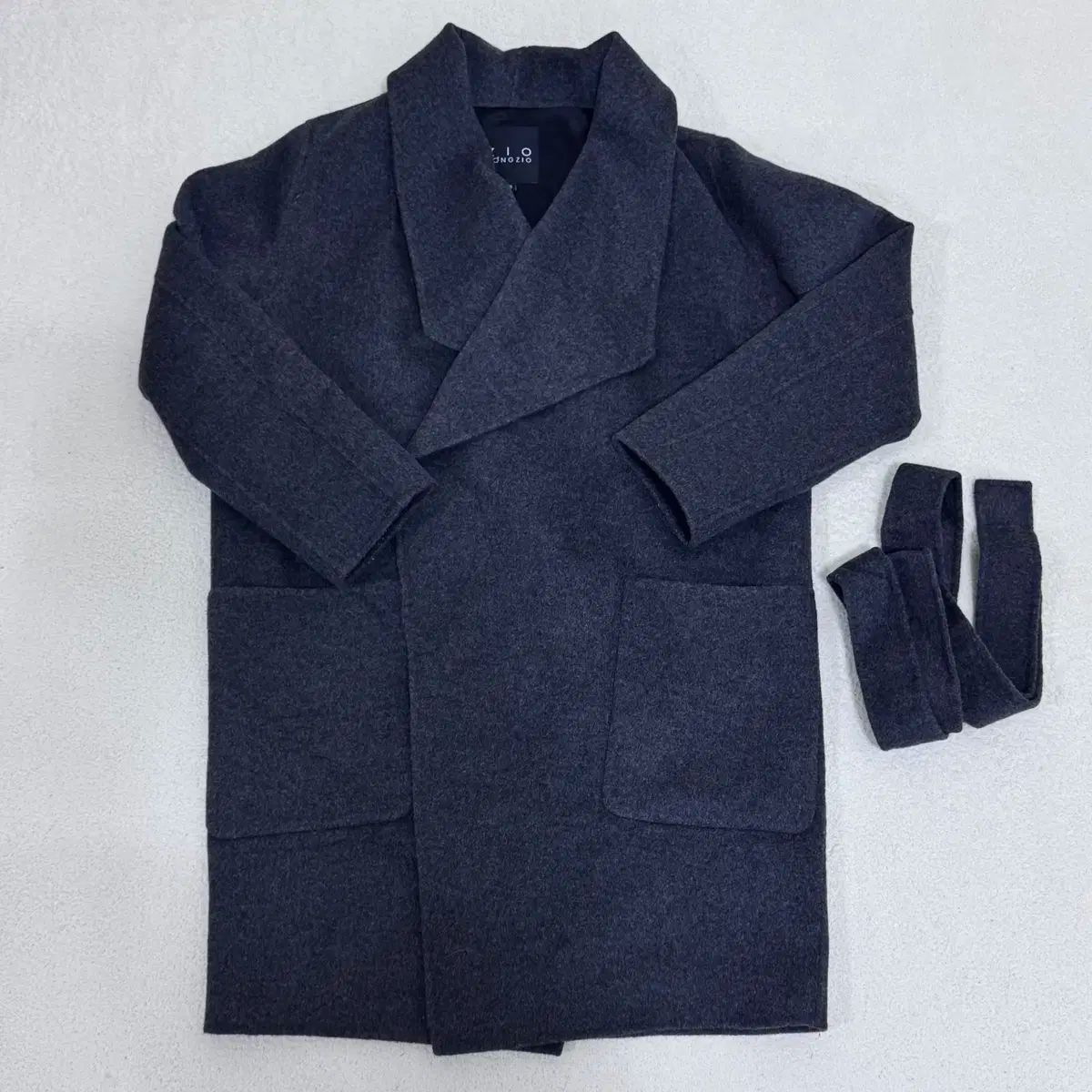 66 ZIOSONGZIO レディース ウール ベルト コート ジャケット 1026