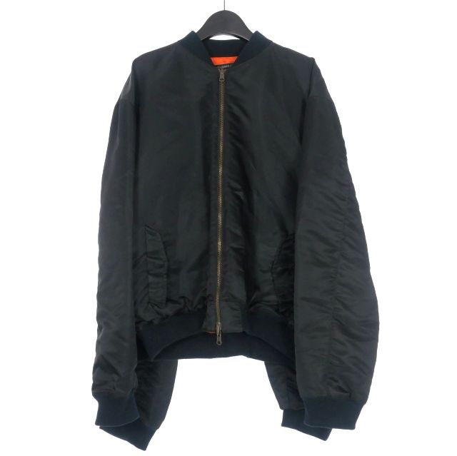 ドレスドアンドレスド DRESSEDUNDRESSED 18AW FOUR SLEEVED REVERSIBLE BOMBER JACKET MA-1 ボンバージャケット ブルゾン 4 ブラック 黒 DUW18452