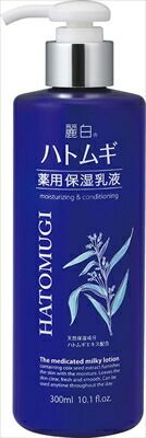 大人気商品  麗白 ハトムギ 薬用保湿乳液 ３００ＭＬ 【 熊野油脂 】 【 化粧品 】麗白 ハトムギ 薬用保湿乳液 ３００ＭＬ×36点セット  tt
