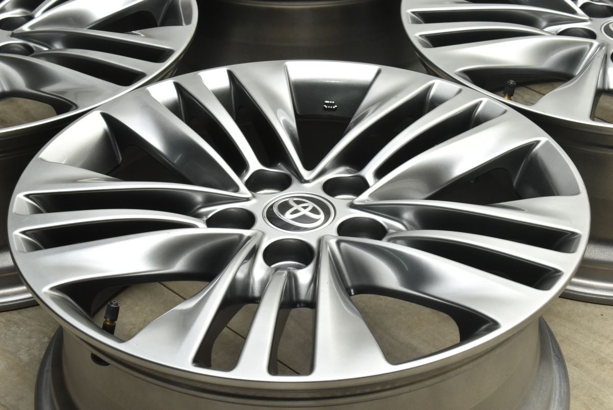 新車外し 美品】トヨタ 40 アルファード 純正 18in 7J +40 PCD120 4本