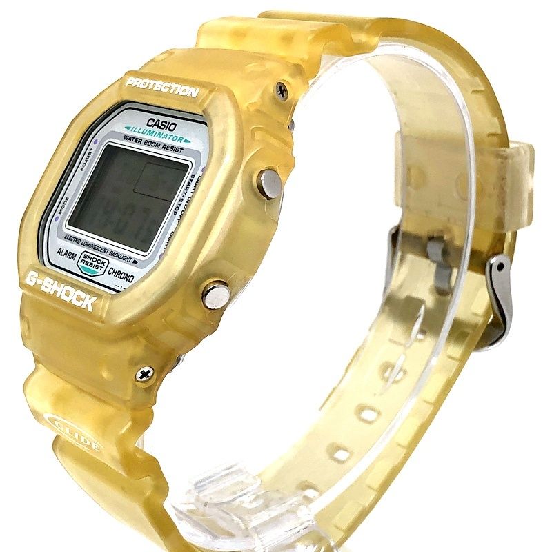 DW-5600SG-7VT GLIDE ハワイ限定　イエロースケルトン G-SHOCK ジーショック DW-5600SG-7VT GLIDE HAWAII グライド