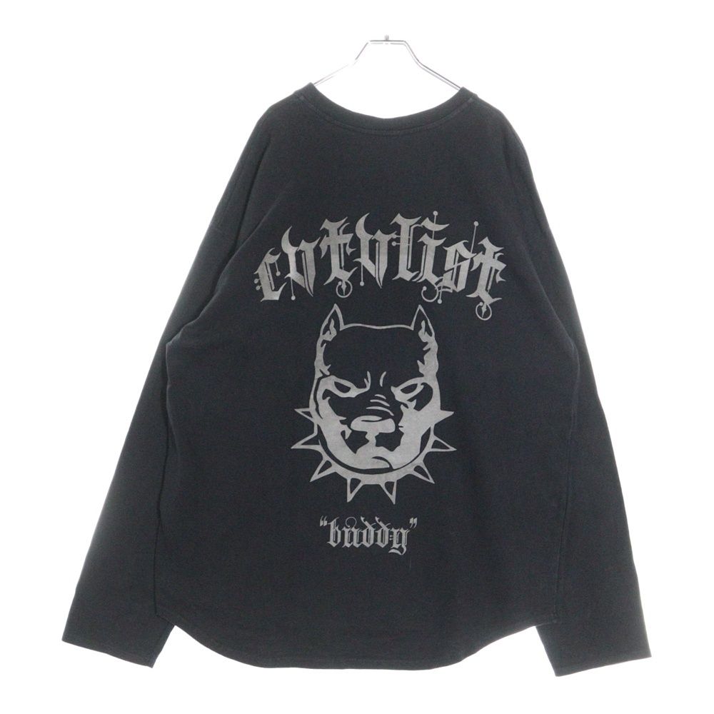 cvtvlist (カタリスト) BYDDY プリントロゴ 長袖Tシャツ