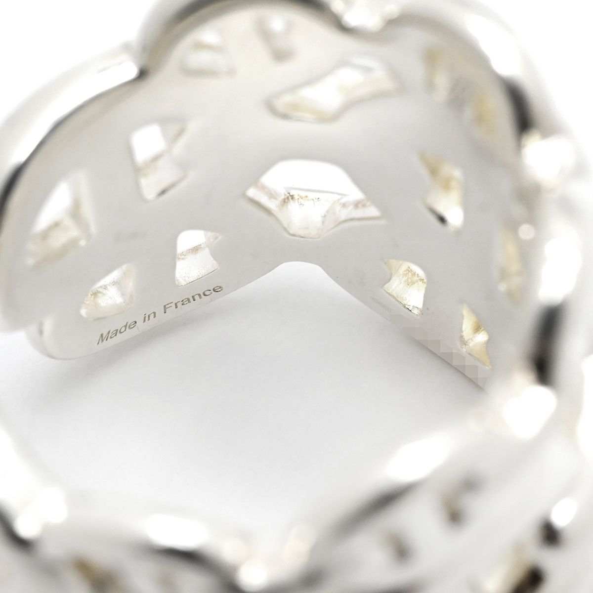 エルメス HERMES リング 指輪 シェーヌダンクル アンシェネ GM シルバー925 シルバー 48 JP8 AG925 9号 箱 SIROKUMA-CORPORATION_COM