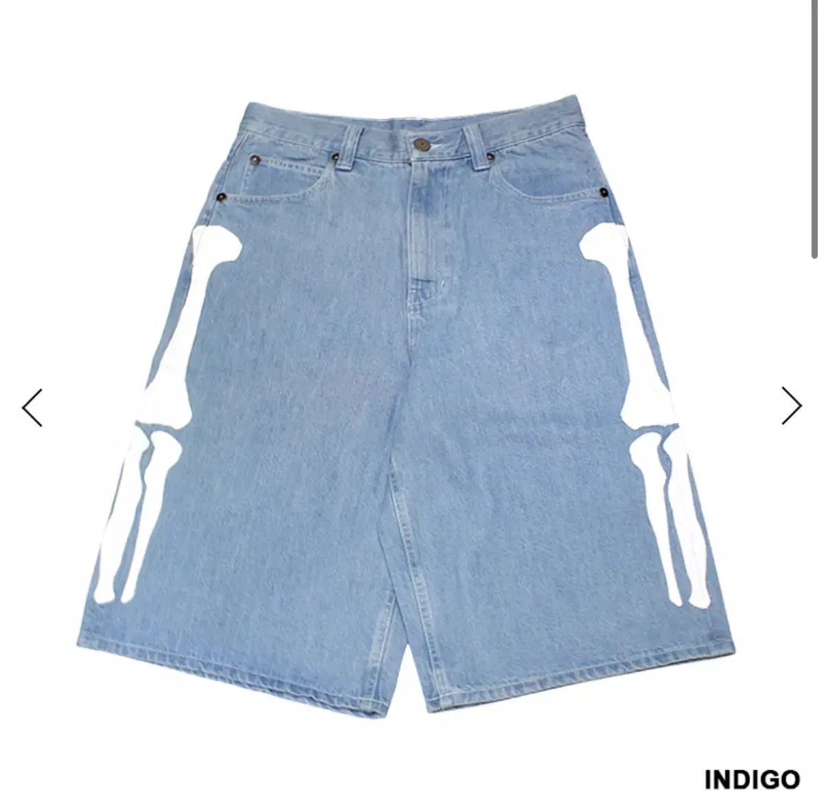 L Vanson ベンソン ボーン ショートパンツ ハーフパンツ インディゴブルー デニム