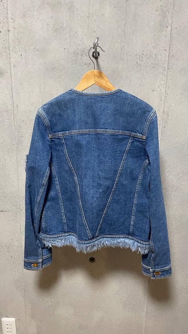 人気モデル✨ルイヴィトン　ノーカラーデニムジャケット 人気モデル✨ルイヴィトン ノーカラーデニムジャケット 楽天市場