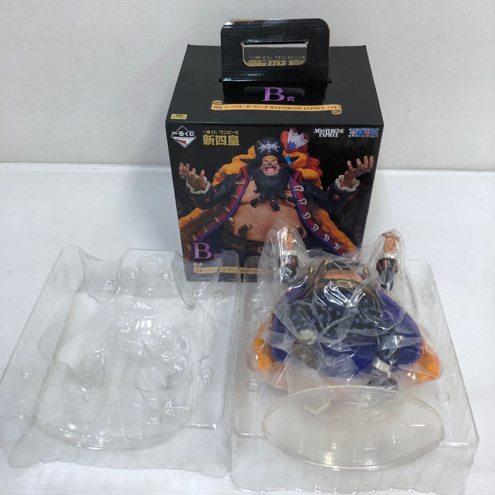 △ONE PIECE ワンピース 一番くじ 新四皇 フィギュア 4個セット 中古品 